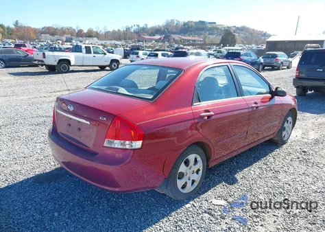 2009 Kia Spectra Ex из США, поврежденный, VIN KNAFE221095648139